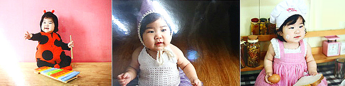 [돌기부] 1살 김은서, 돌기념 사진전 열다! 썸네일 이미지