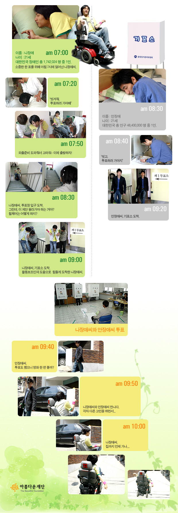 장애인의 ‘투표장 가는 길’, 지금도 멀고 험하다! 썸네일 이미지