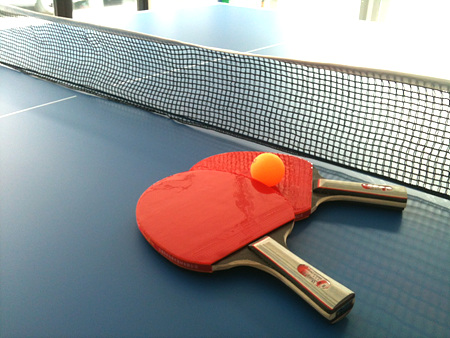 탁구대가 들어왔습니다 썸네일 이미지
