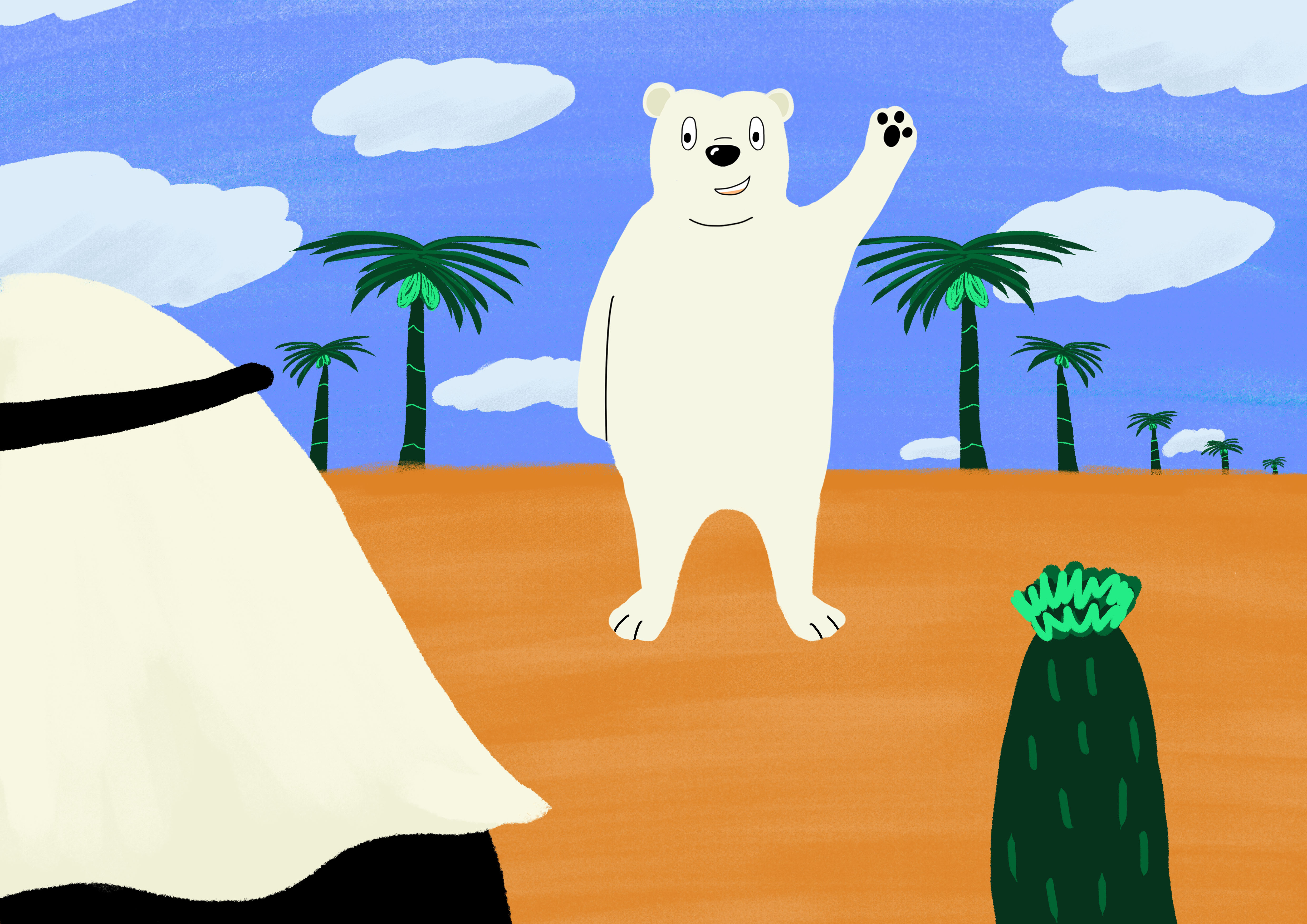 [주경민프로젝트] 7화_방곰이의 사막 첫 안식처 썸네일 이미지