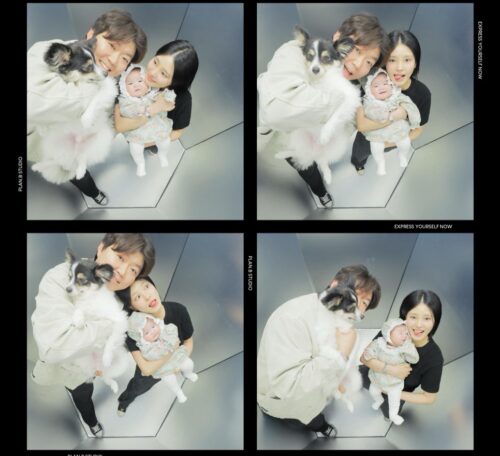 은재 아기 가족의 네컷사진