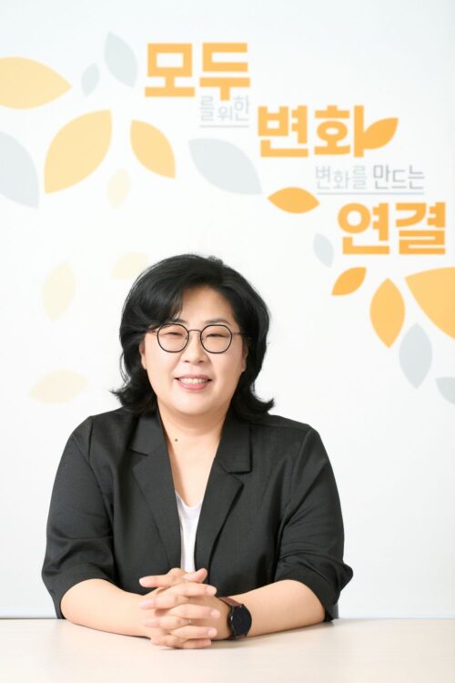 [사진] 김진아 아름다운재단 사무총장 
