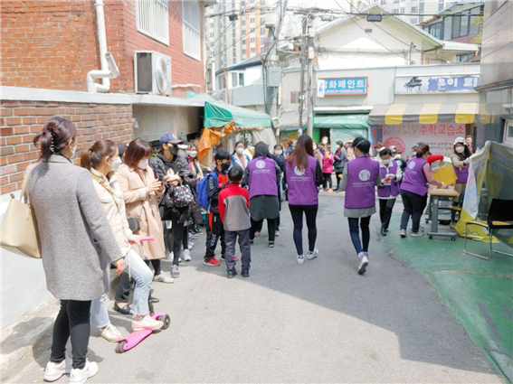 이주민을 위한 방역물품나눔